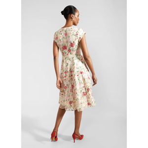 Hobbs Tia Embroidered Dress